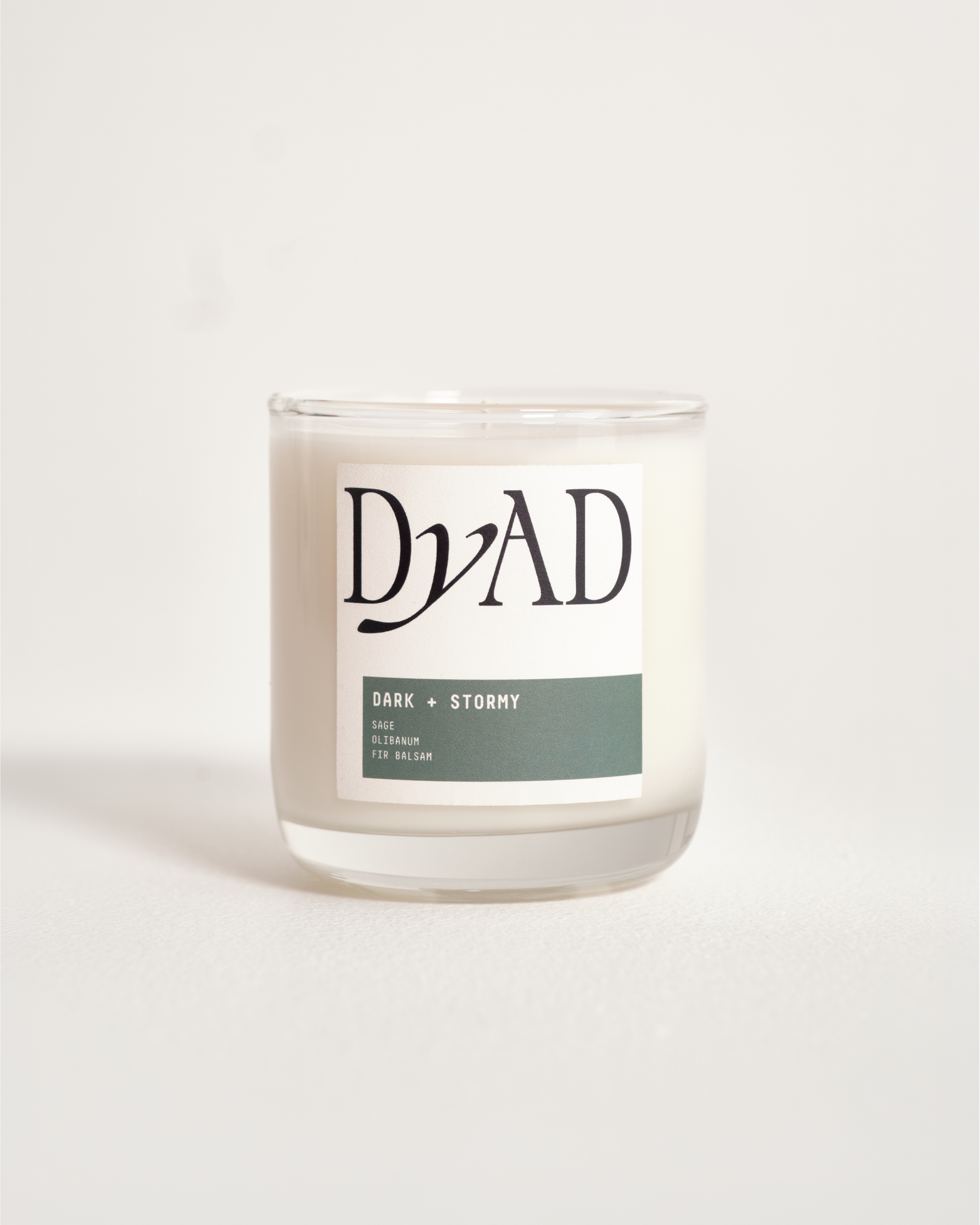 Dark + Stormy Scented Candle by Dyad Fragrance
